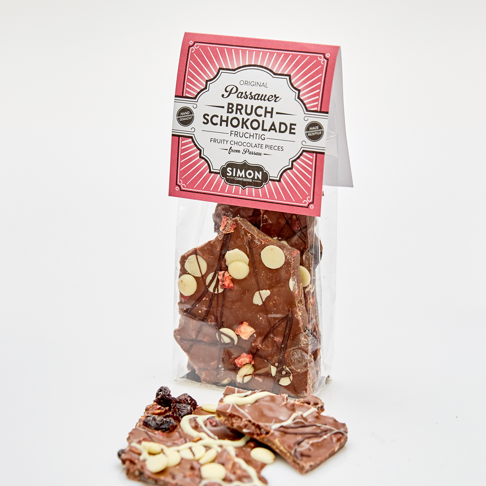 Original Passauer Bruchschokolade fruchtig 150 g