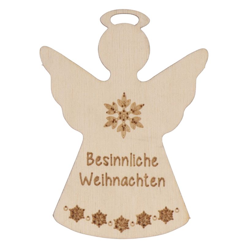 Holzengel "Besinnliche Weihnachten"