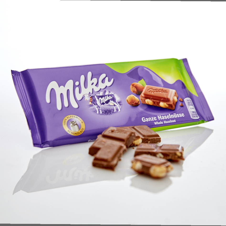 Milka Ganze Haselnüsse 100 g