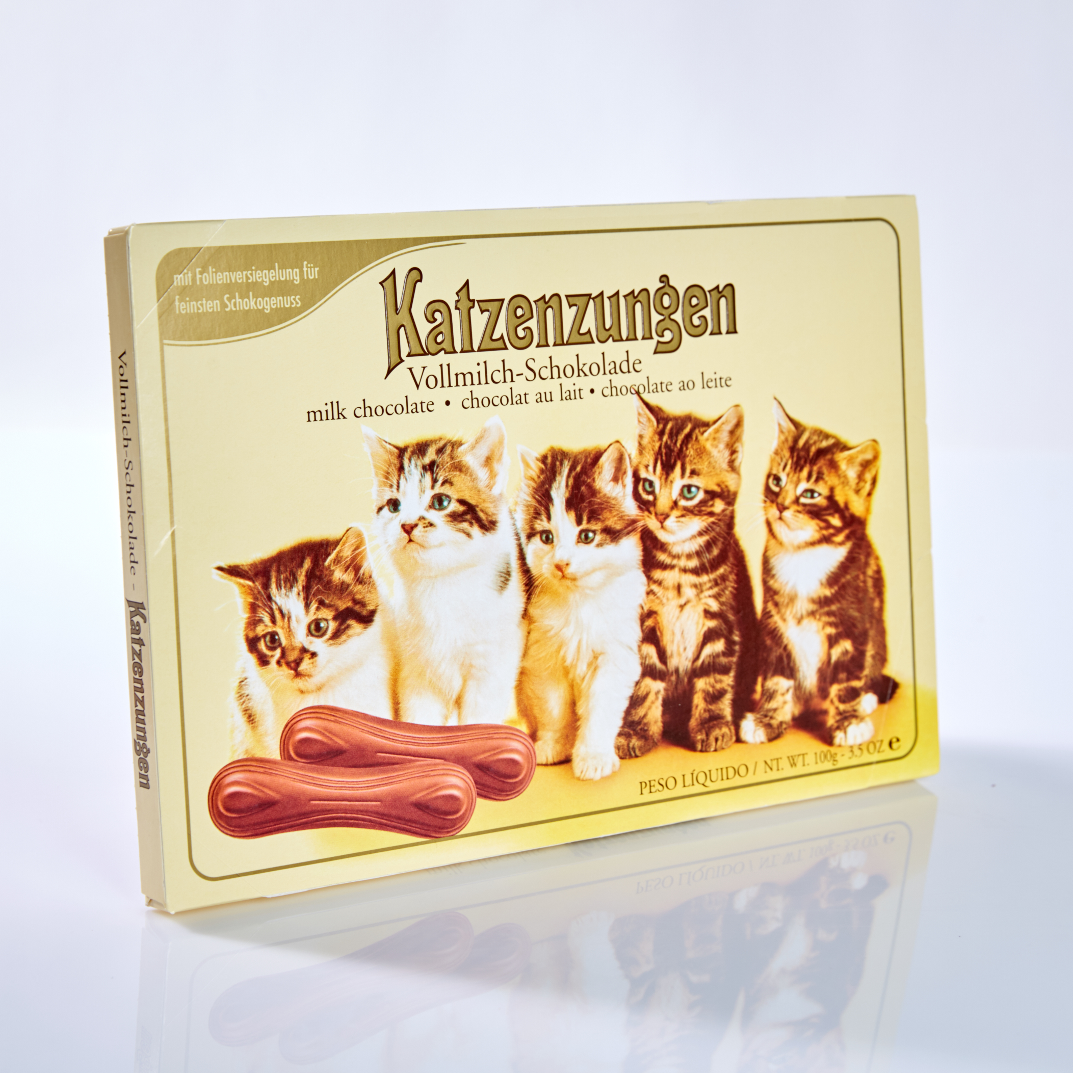 Katzenzungen Vollmilch 100 g