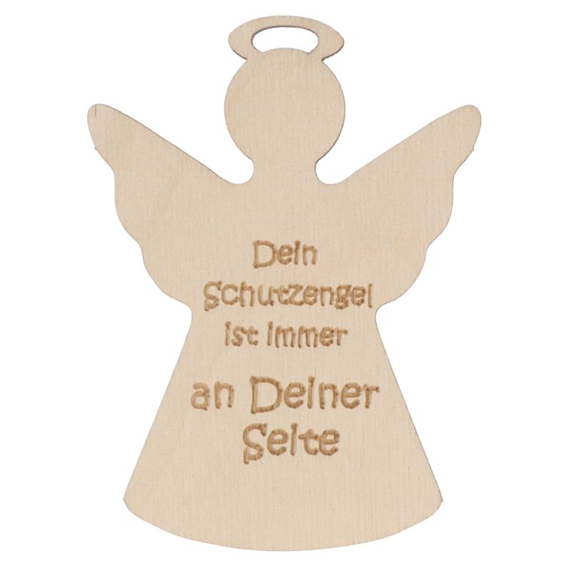 Holzengel "Dein Schutzengel ist immer an Deiner Seite"