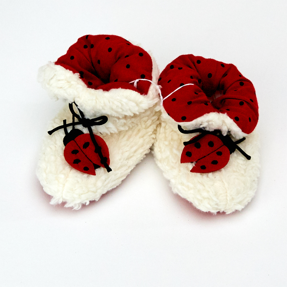 Babyschuhe "Marienkäfer"