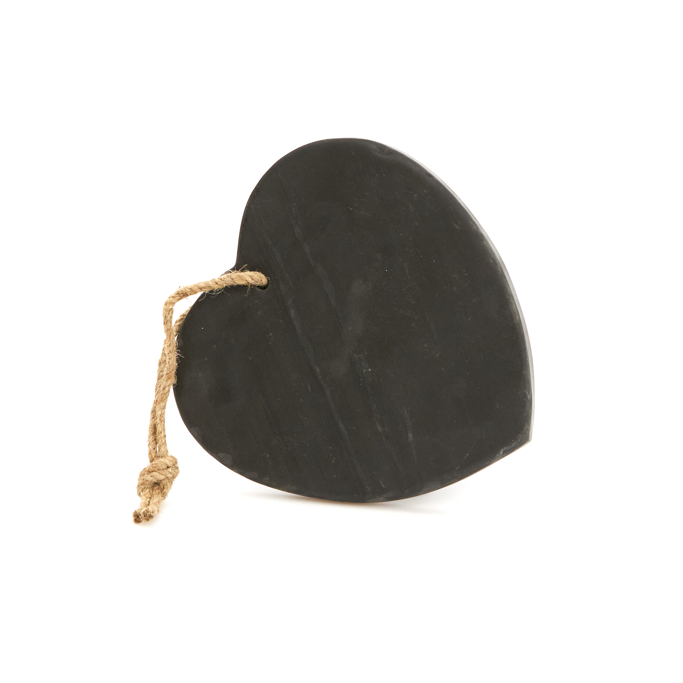 Herz Artisan Marmor schwarz