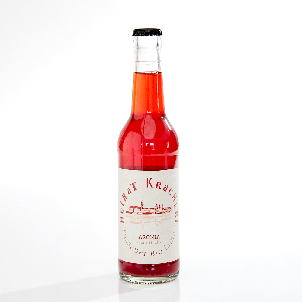 Heimat Kracherl – Passauer Bio Limo – Aronia naturtrüb